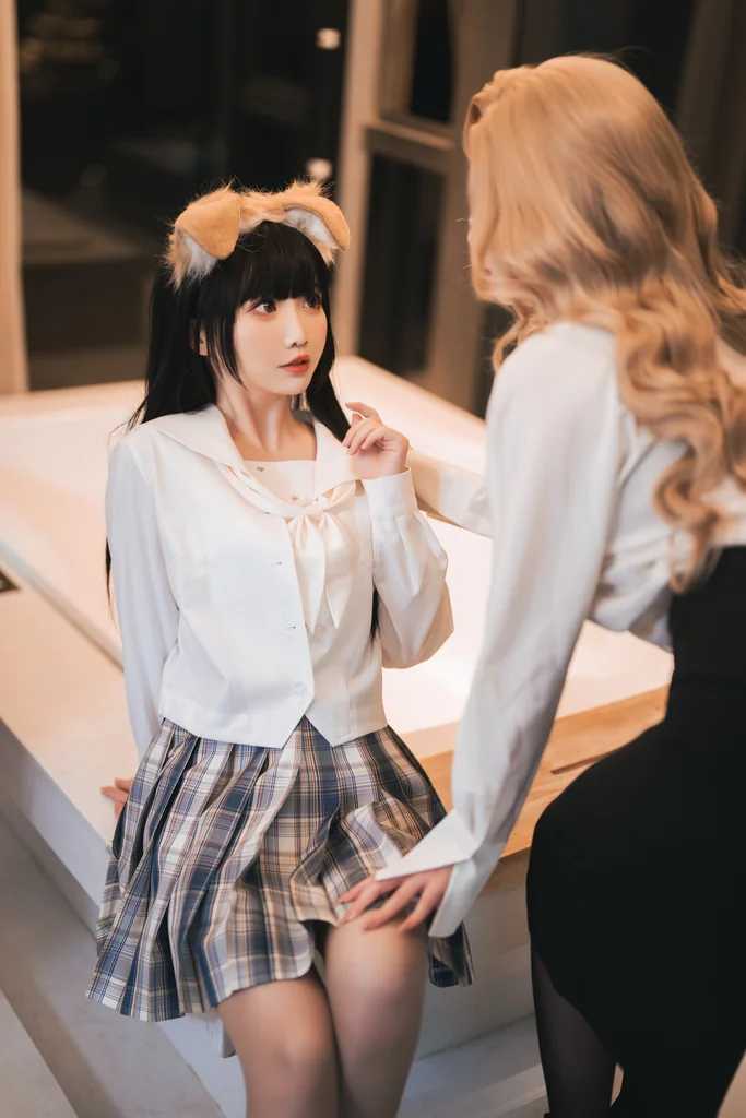 [Coser] 面饼仙儿 No.119 rioko凉凉子-女上司-双人版 preview 16
