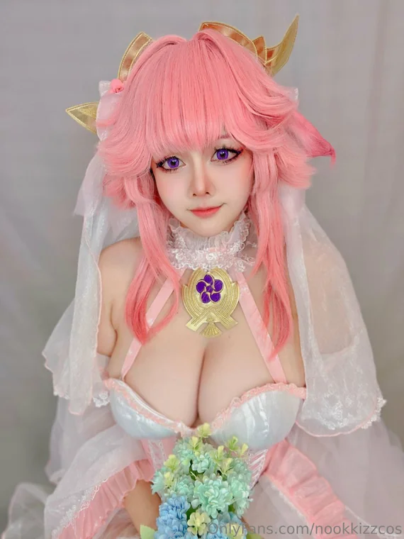 [Coser] nookkizzcos - Bride Yae Miko preview 1