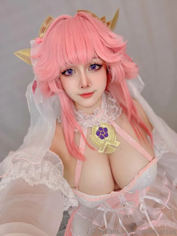 [Coser] nookkizzcos - Bride Yae Miko preview 3