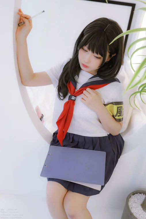 [Coser] Nyako喵子 - 风纪委员 preview 13