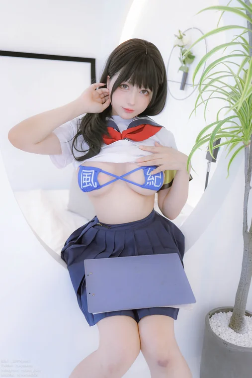 [Coser] Nyako喵子 - 风纪委员 preview 19
