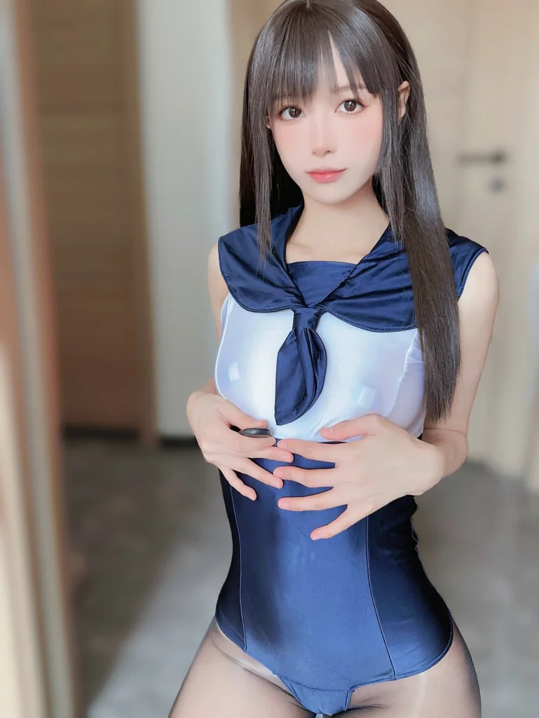 [Coser] 布丁大法 (Pudding Dafa) - 无内黑丝蜜臀美腿 preview 13