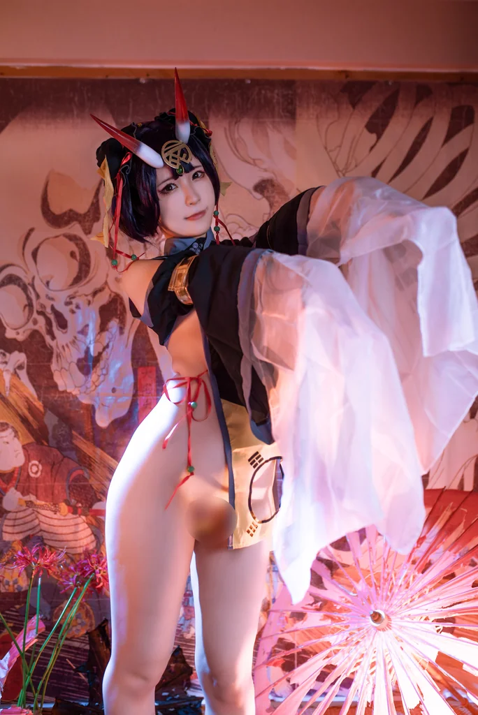 [Coser] Quan冉有点饿 - 酒吞同人僵尸 preview 16