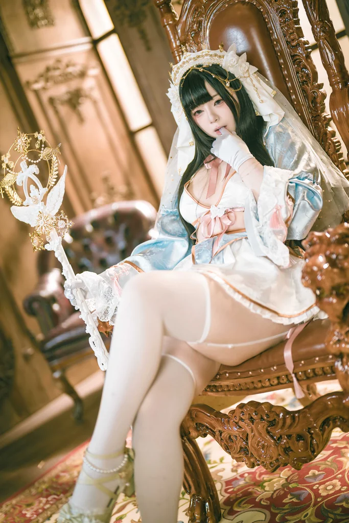 [Coser] 落落Raku - Lily White preview 3
