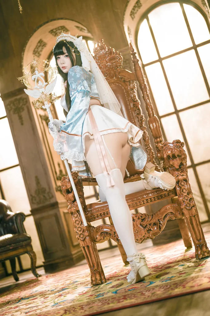 [Coser] 落落Raku - Lily White preview 4