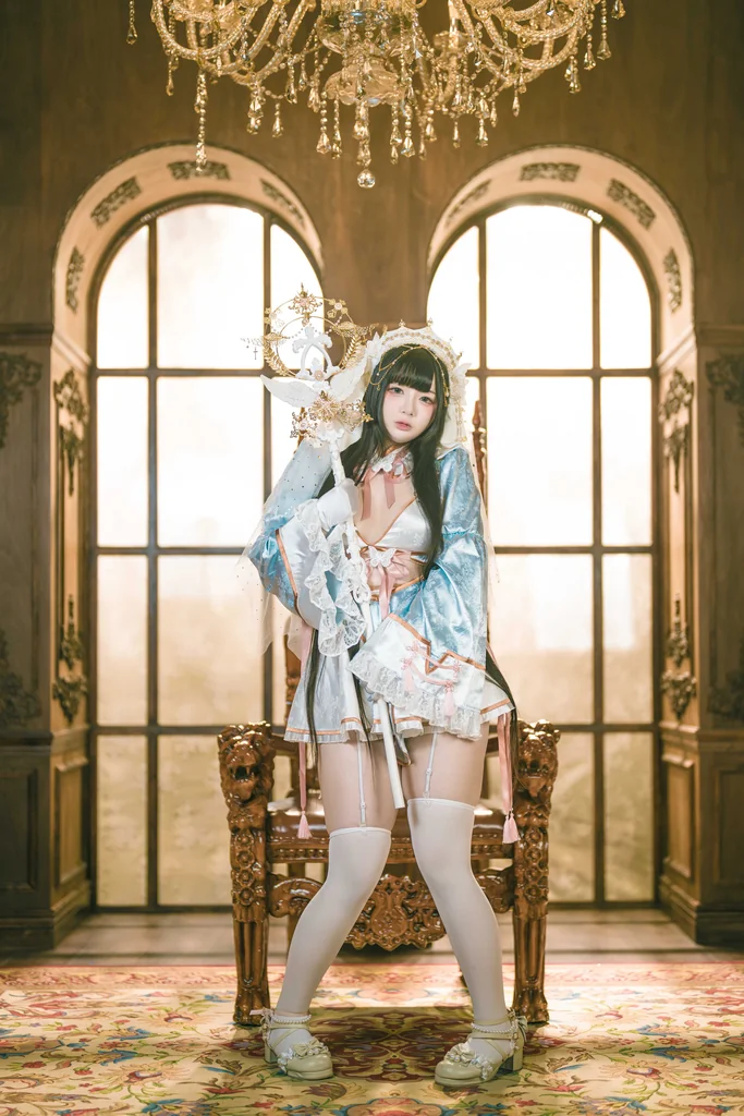 [Coser] 落落Raku - Lily White preview 5