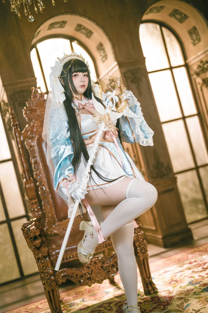 [Coser] 落落Raku - Lily White preview 7