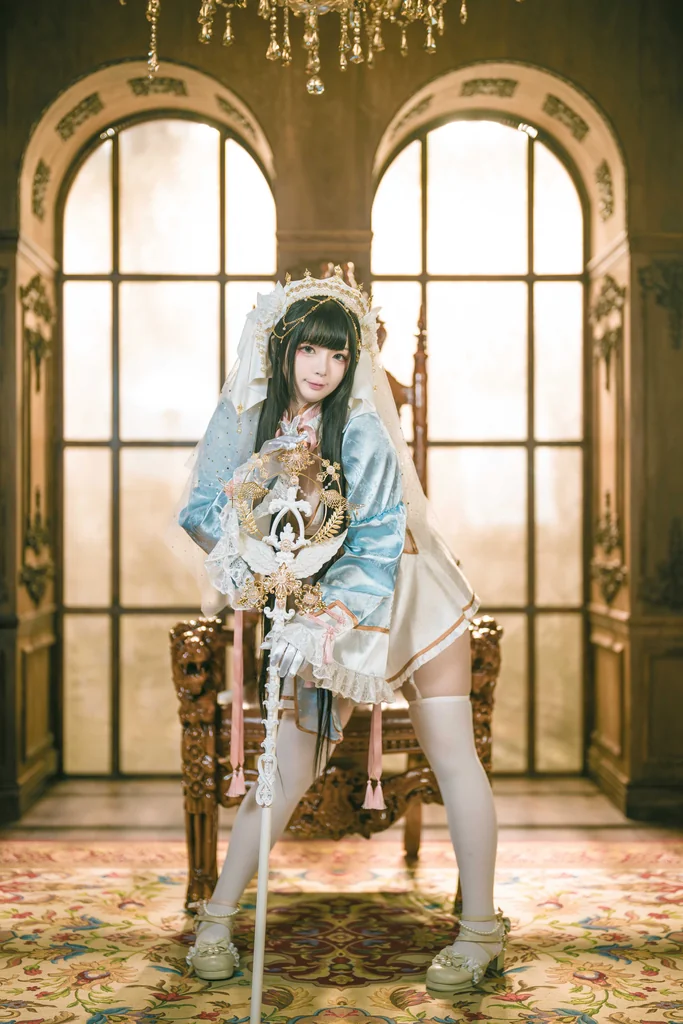 [Coser] 落落Raku - Lily White preview 8