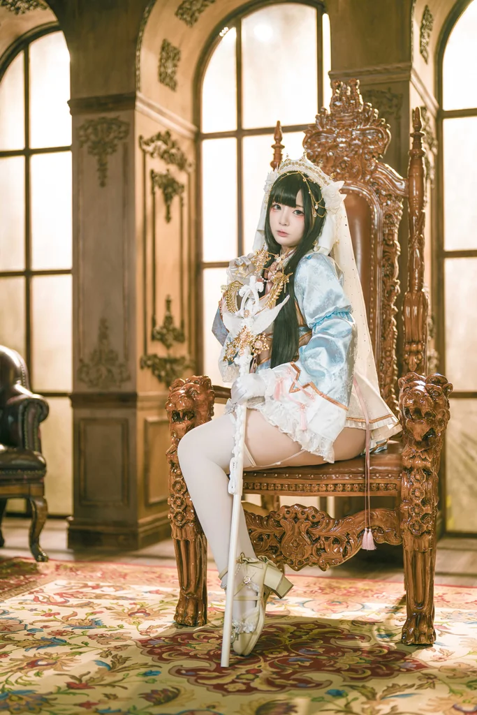 [Coser] 落落Raku - Lily White preview 11