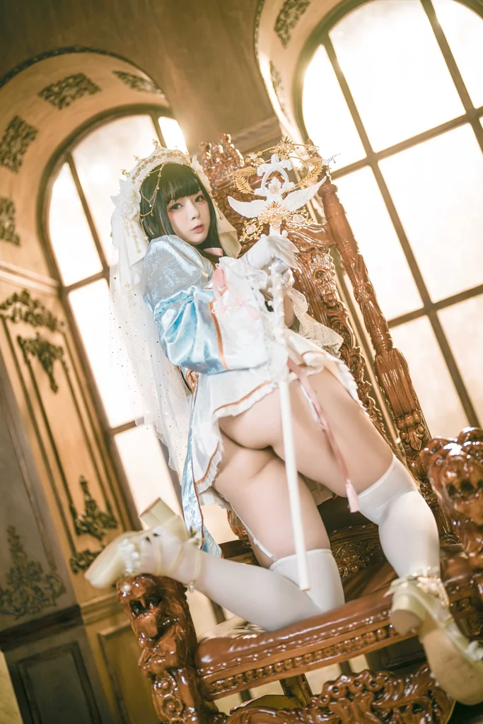 [Coser] 落落Raku - Lily White preview 12