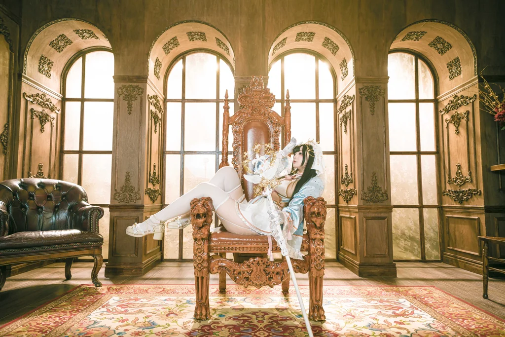 [Coser] 落落Raku - Lily White preview 15