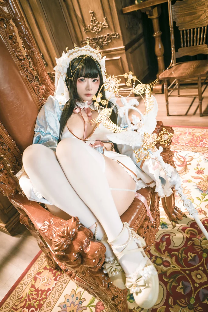 [Coser] 落落Raku - Lily White preview 16