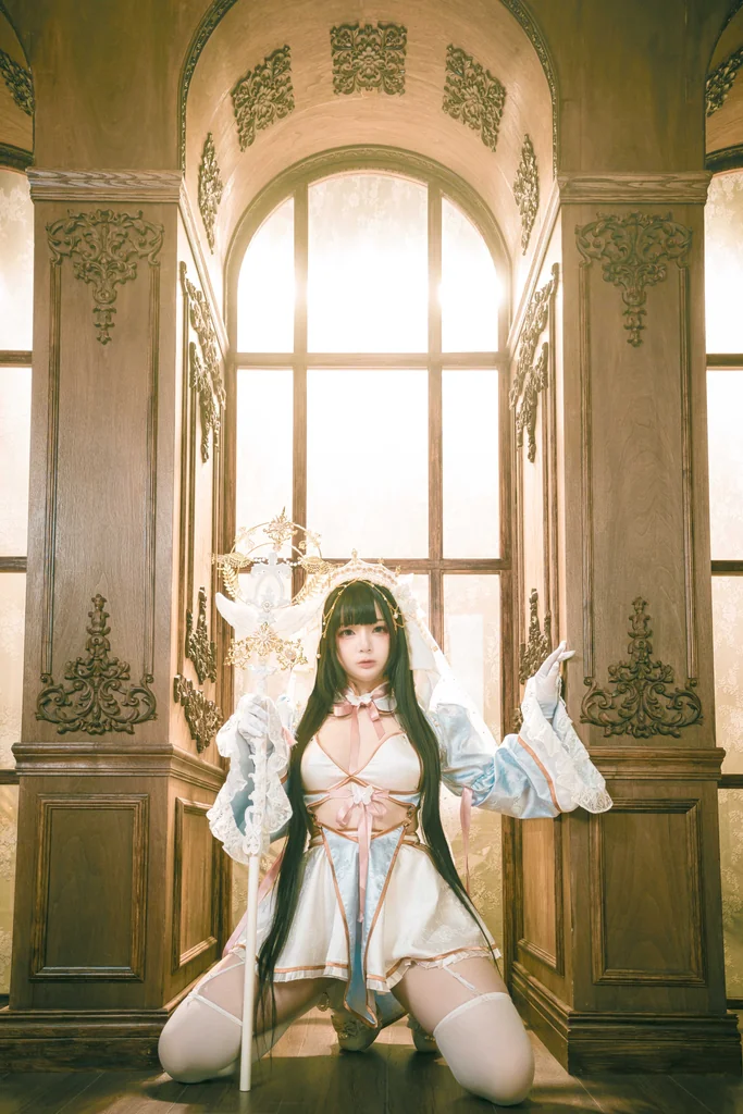 [Coser] 落落Raku - Lily White preview 20