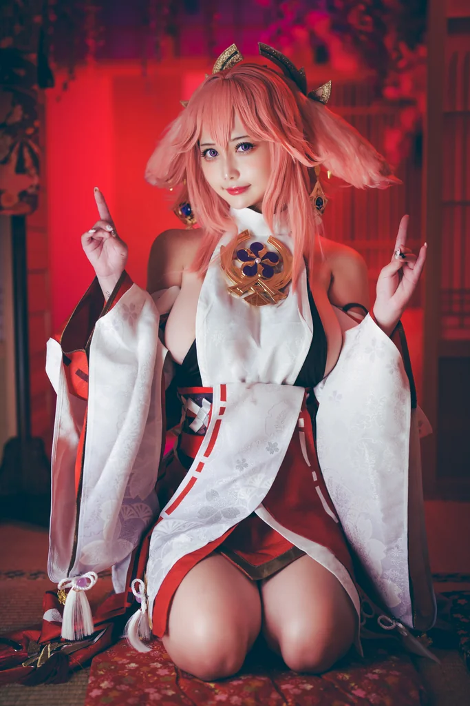 [Coser] 沖田凜花Rinka - 八重神子 preview 7