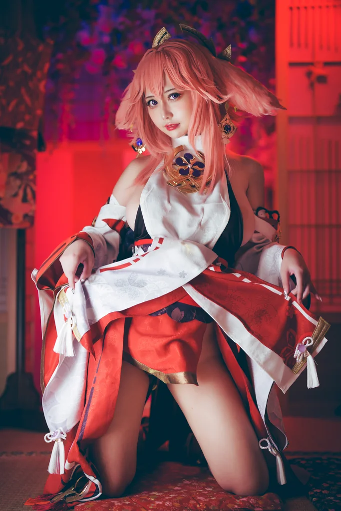 [Coser] 沖田凜花Rinka - 八重神子 preview 8