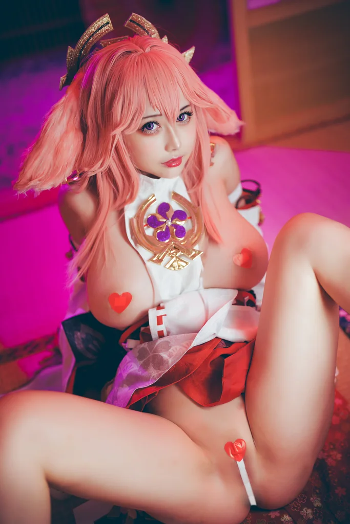 [Coser] 沖田凜花Rinka - 八重神子 preview 20