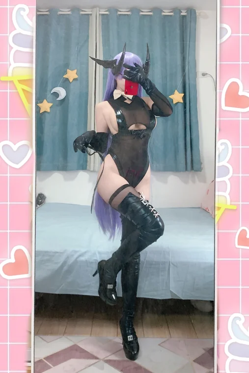 [Coser] rioko凉凉子 Vol.028 梦魇魅影自拍 preview 12