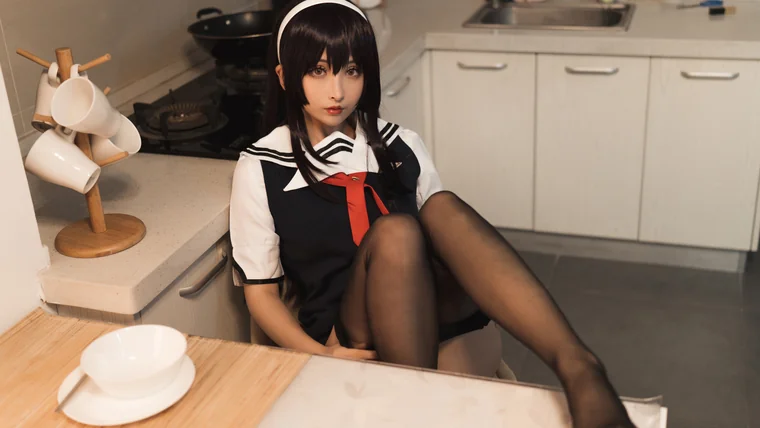 [Coser] rioko凉凉子 Vol.032 学姐 preview 6