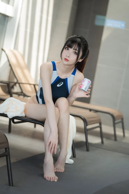 [Coser] rioko凉凉子 Vol.049 游泳部学姐的特训时间 preview 18