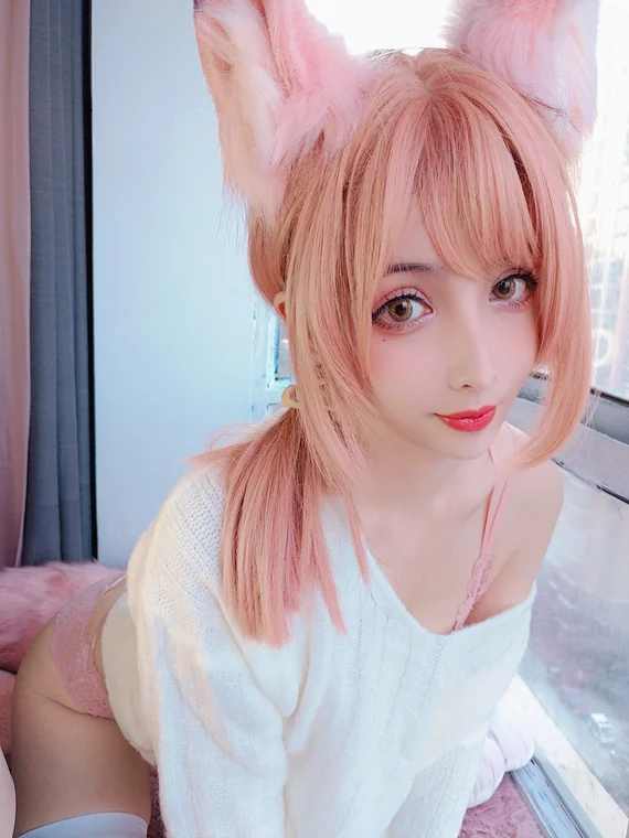 [Coser] rioko凉凉子 Vol.050 家中的人妻狐 preview 14