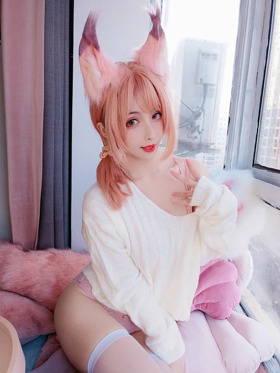 [Coser] rioko凉凉子 Vol.050 家中的人妻狐 preview 16