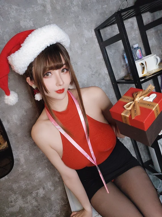 [Coser] rioko凉凉子 Vol.056 社畜的快乐圣诞节 preview 12