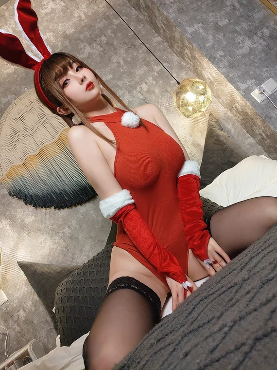 [Coser] rioko凉凉子 Vol.056 社畜的快乐圣诞节 preview 16
