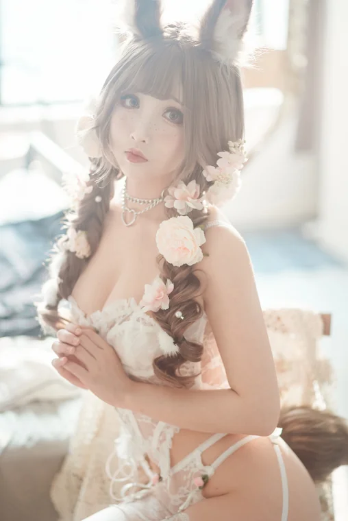 [Coser] rioko凉凉子 Vol.068 花涧兔 preview 2
