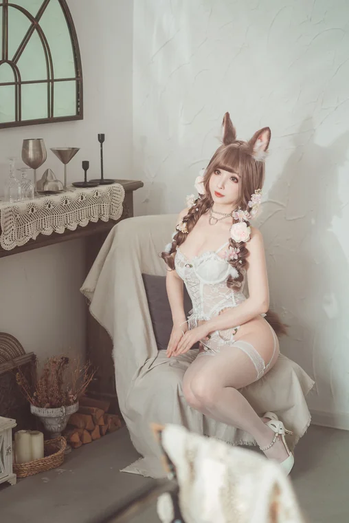 [Coser] rioko凉凉子 Vol.068 花涧兔 preview 8