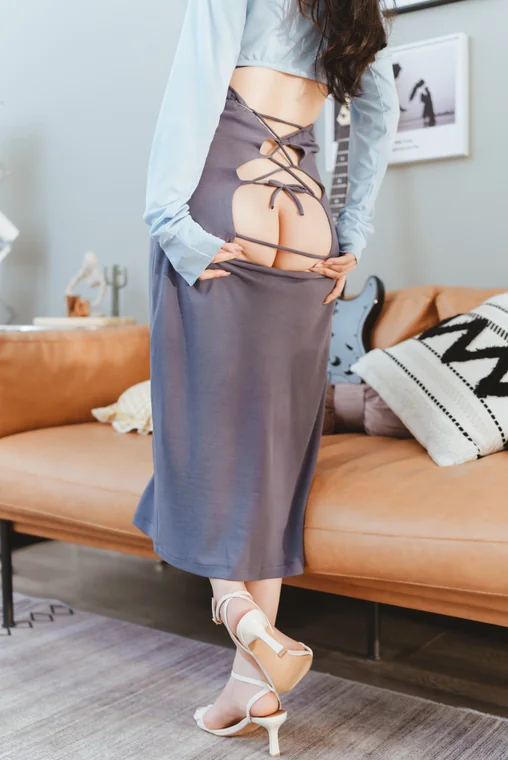 [Coser] rioko凉凉子 Vol.074 吉他妹妹系带裙 preview 3