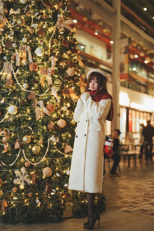 [Coser] rioko凉凉子 Vol.082 圣诞麋鹿套装 preview 12