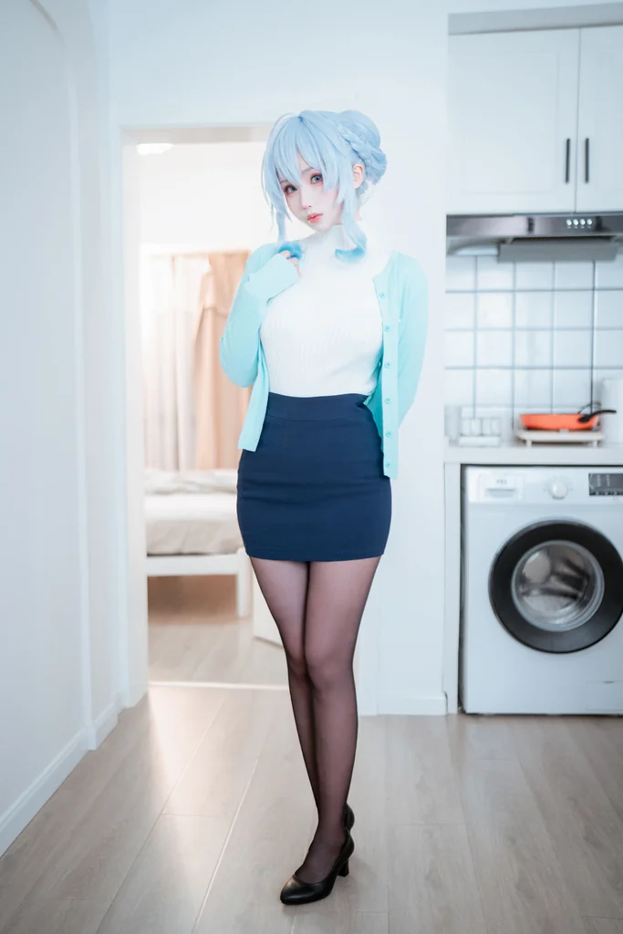 [Coser] rioko凉凉子 Vol.100 雪女 preview 4