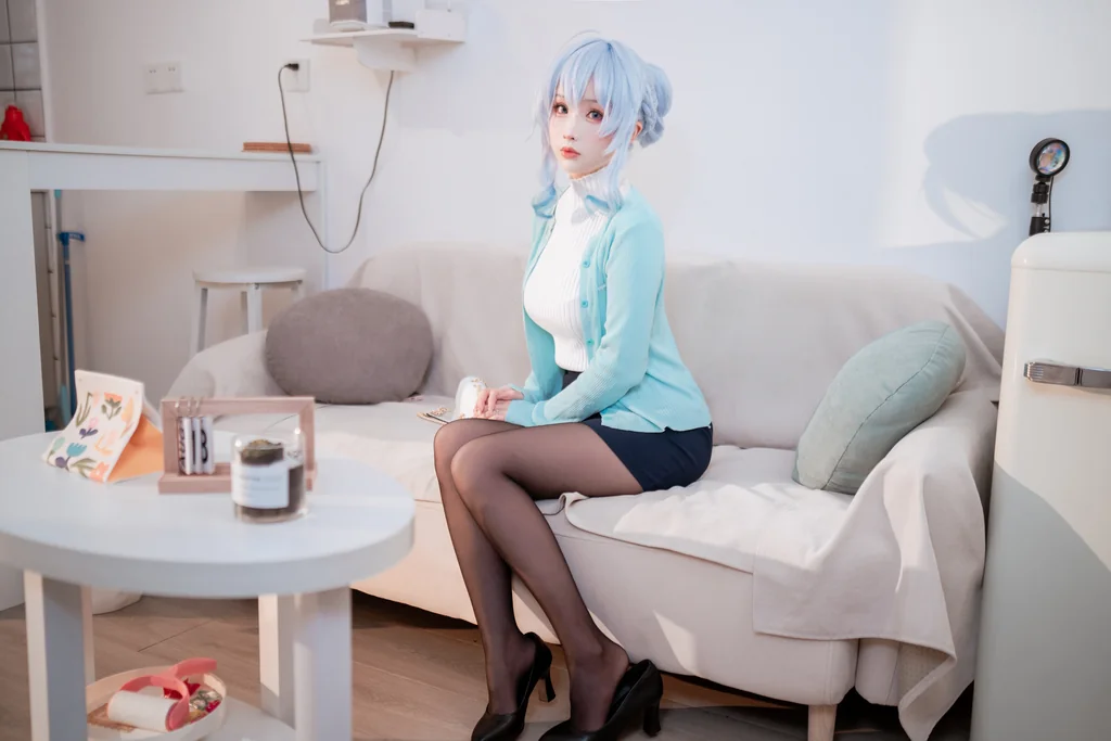 [Coser] rioko凉凉子 Vol.100 雪女 preview 23