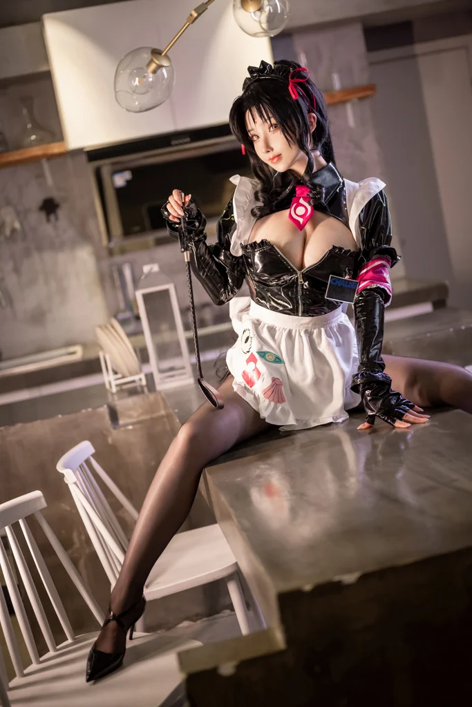 [Coser] rioko凉凉子 Vol.103 rioko凉凉子 杀生院膝皮女仆 preview 13