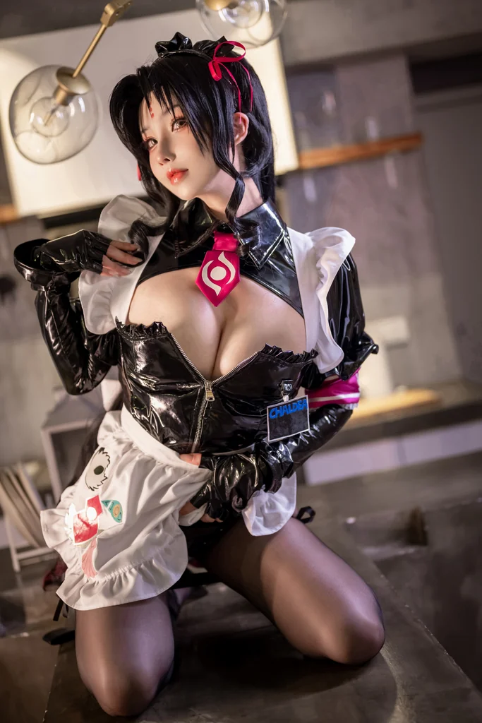 [Coser] rioko凉凉子 Vol.103 rioko凉凉子 杀生院膝皮女仆 preview 15