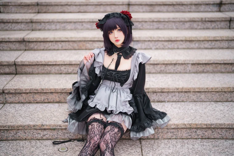 [Coser] rioko凉凉子Vol.090 黑江雫 preview 15