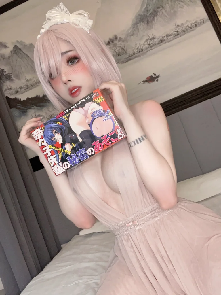 [Coser] 钛合金TiTi - 粉色睡衣 preview 19