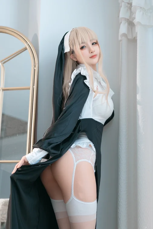 [Coser] 桜井宁宁 Vol.037 修女 preview 11