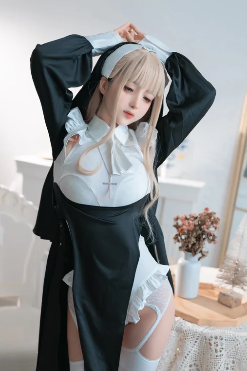 [Coser] 桜井宁宁 Vol.037 修女 preview 16