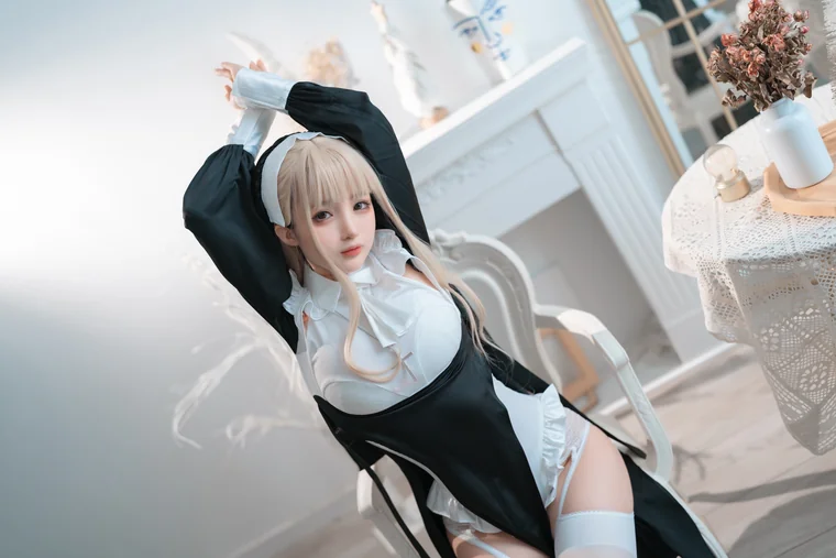 [Coser] 桜井宁宁 Vol.037 修女 preview 20