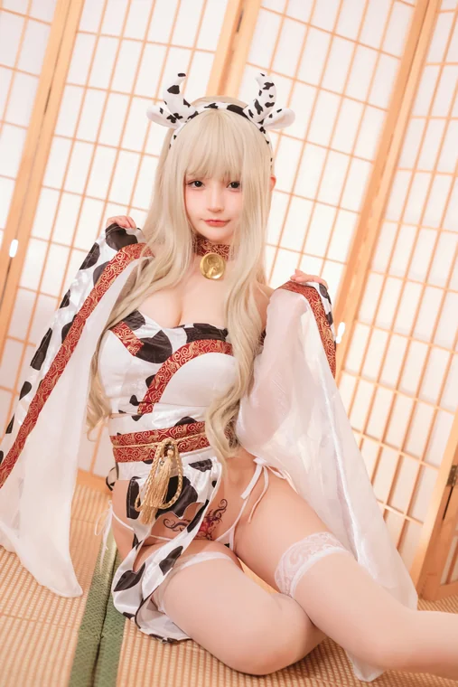 [Coser] 桜井宁宁 Vol.043 牛牛子和服 preview 19