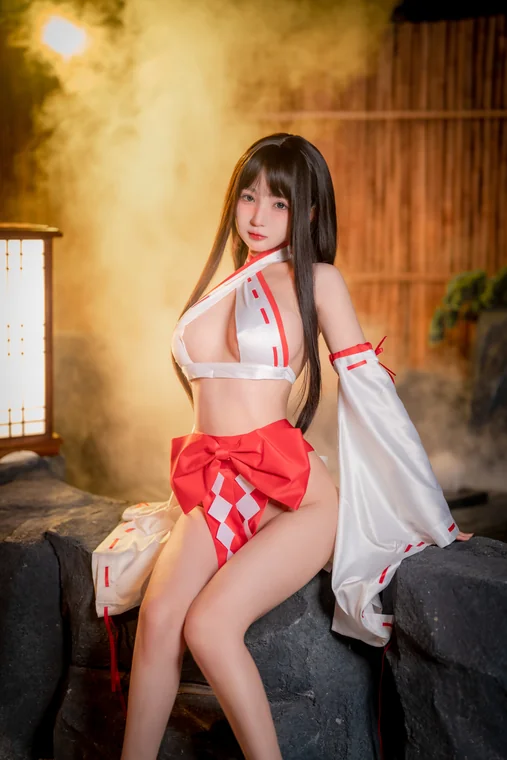 [Coser] 桜井宁宁 Vol.045 纯洁巫女 preview 5