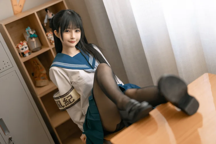 [Coser] 桜井宁宁 Vol.048 风纪委员 preview 21