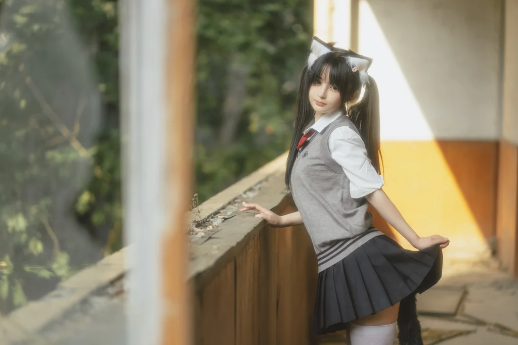 [Coser] 桜井宁宁 Vol.053 - 废墟jk preview 3