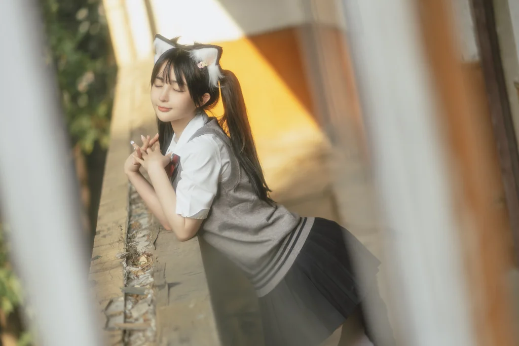 [Coser] 桜井宁宁 Vol.053 - 废墟jk preview 4