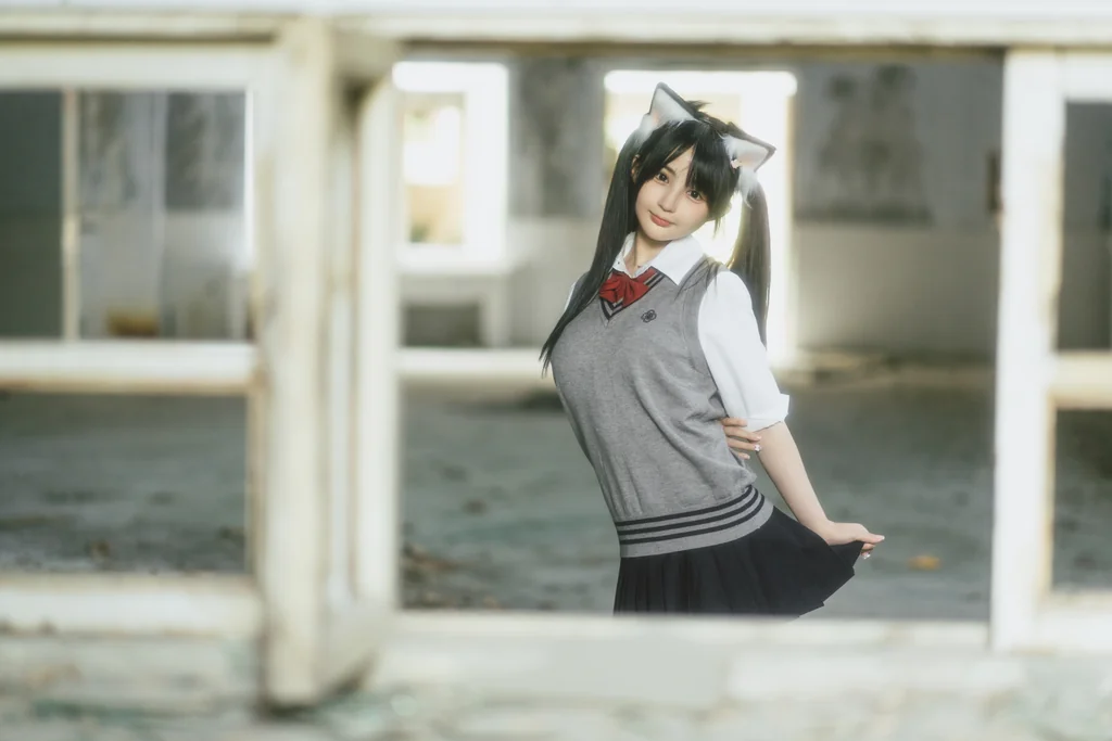 [Coser] 桜井宁宁 Vol.053 - 废墟jk preview 13