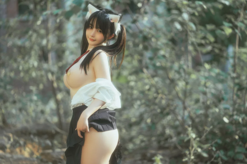 [Coser] 桜井宁宁 Vol.053 - 废墟jk preview 21