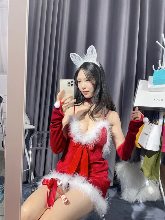 [Coser] 抖娘-利世 Vol.061 2021圣诞微密圈 preview 20