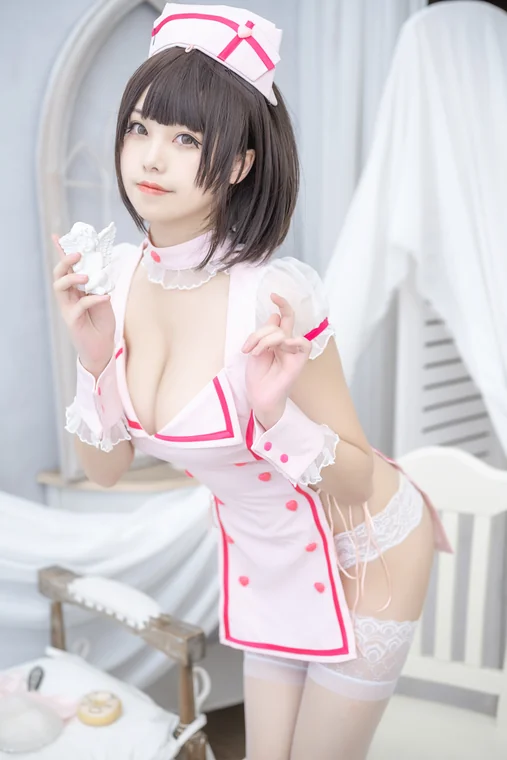 [Coser] 蜜汁猫裘 Vol.071 小护士 preview 8