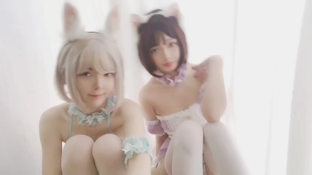[Coser] 一小央泽 (yixiaoyangze) 风铃花与薰衣草 video 51